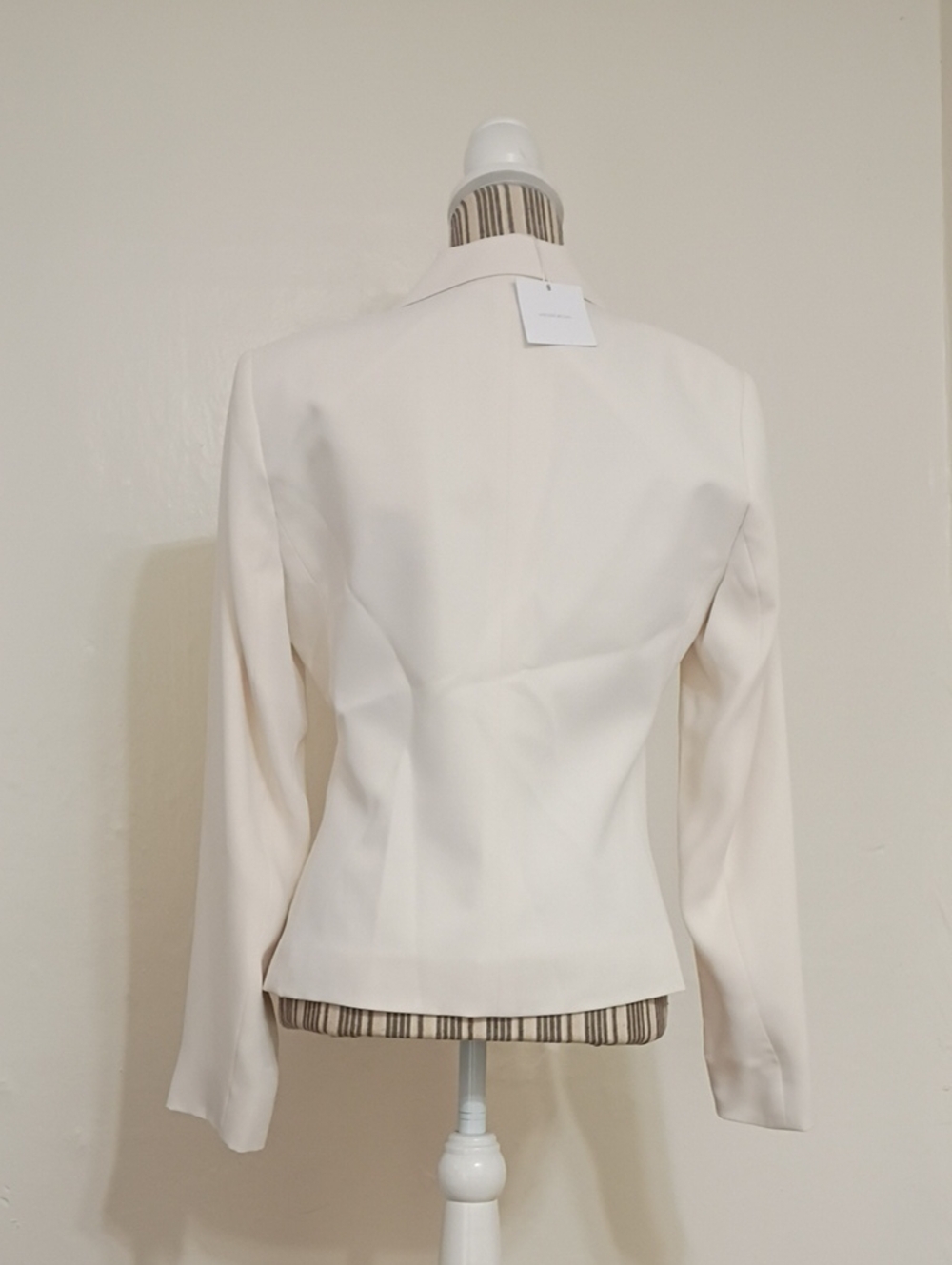Lavender Brown Cream Double Breasted Callie Jacket Size M NWT MSRP $388 - Picture 3 of 9